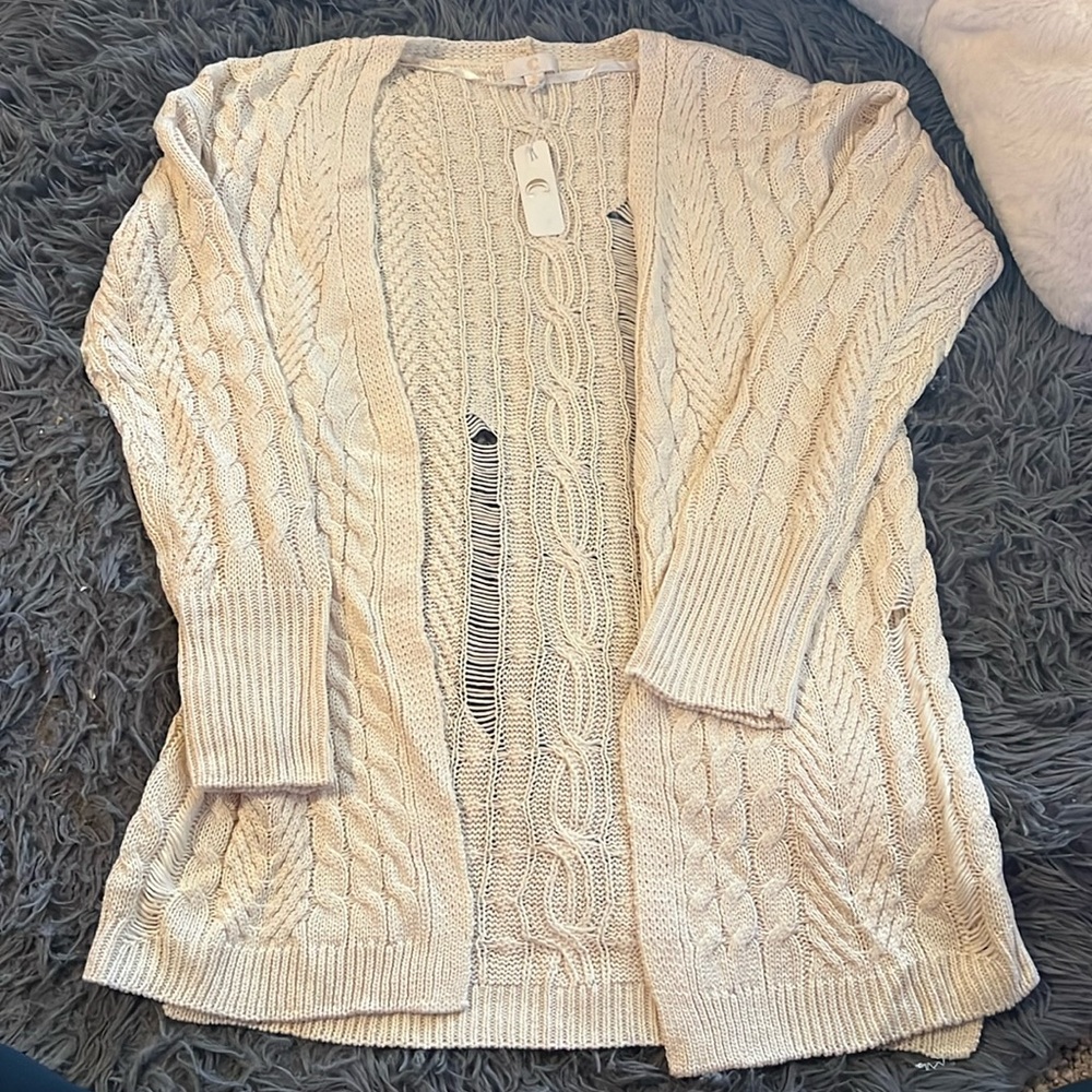 Distressed Cardigan
